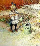 Carl Larsson den underliga dockan Spain oil painting artist